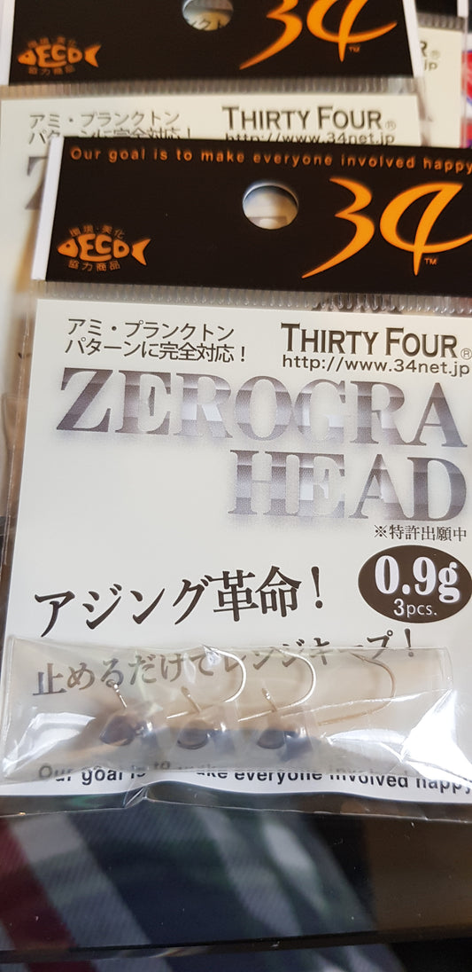 ThirtyFour jigheads